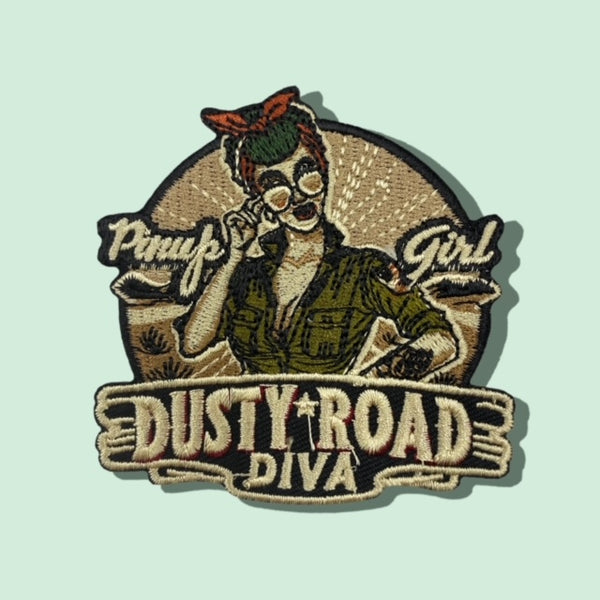 PIMP GIRL DUSTY ROAD DIVA HAT PATCH