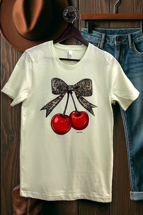 BC DTF CAMO CHERRIES - CREAM