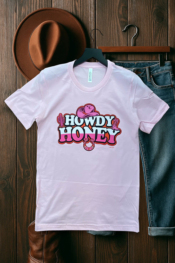BC DTF HOWDYY HONEY - PINK