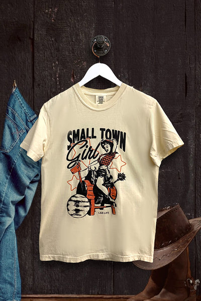 CC DTF SMALL TOWN GIRL - IVORY