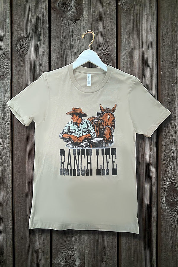 BC DTF RANCH LIFE - TAN