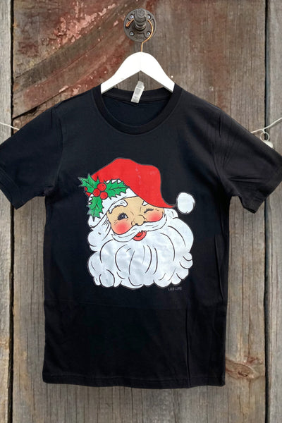 BC DTF JOLLY SANTA - BLACK