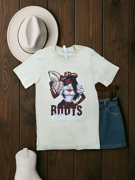 BC DTF BOOTS ON THE GROUND - CREAM