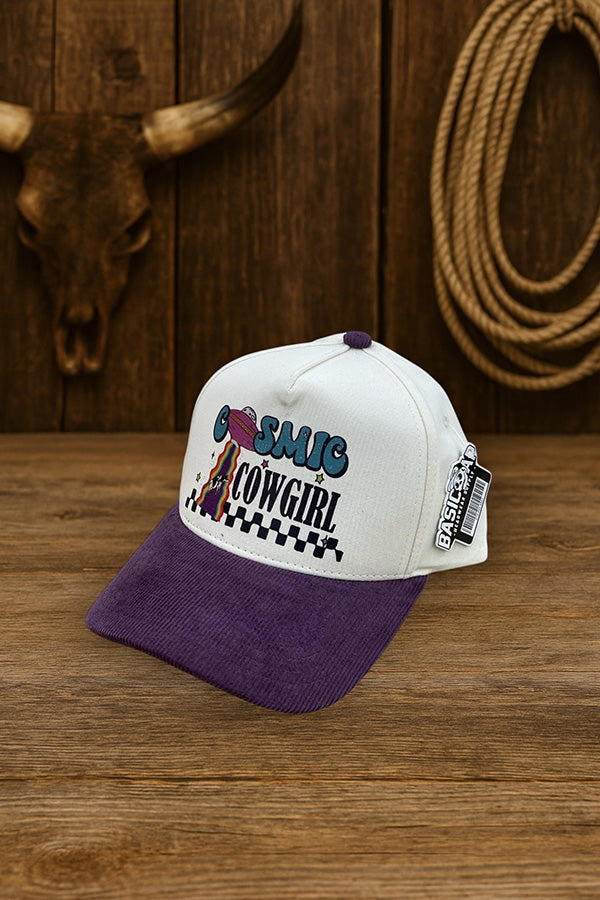 “Cosmic Cowgirl” Retro Western Snapback Hat