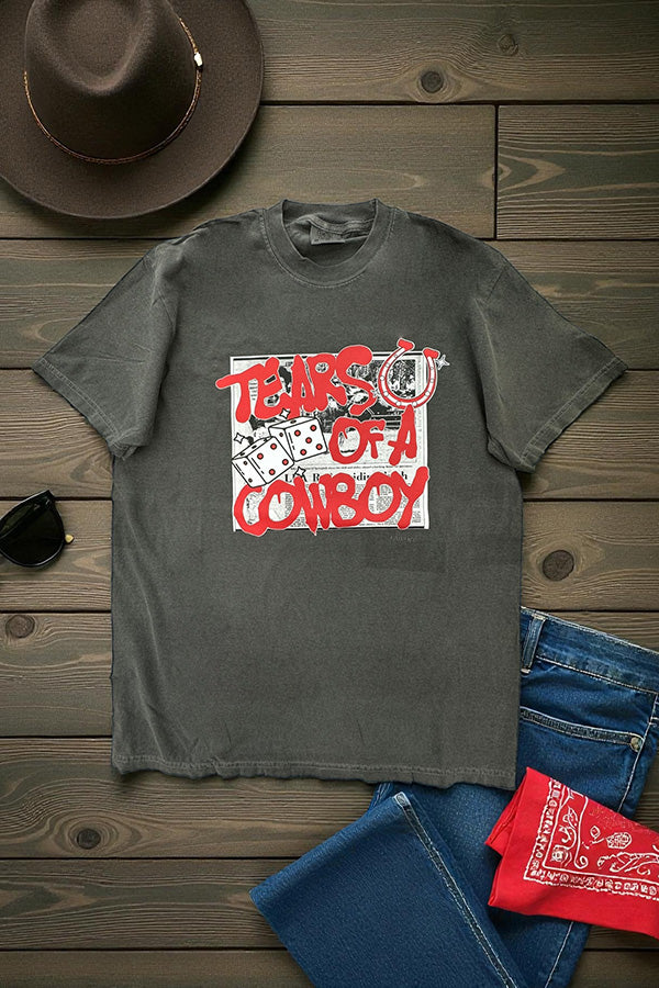 CC DTF COWBOY TEARS - PEPPER