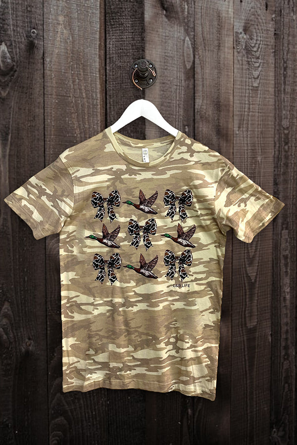 LAT APP DTF BOW DUCK - CREAM CAMO