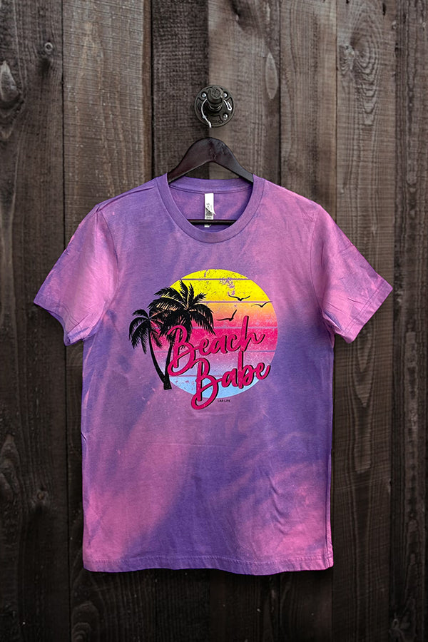 BC BL DTF BEACH BABE - PURPLE BLEACH