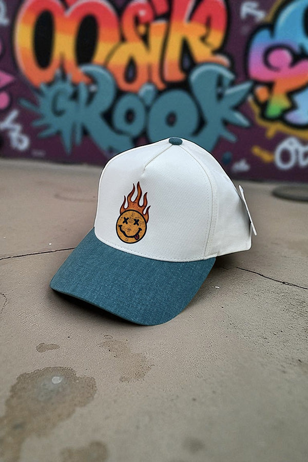 Flame Mood Snapback Hat