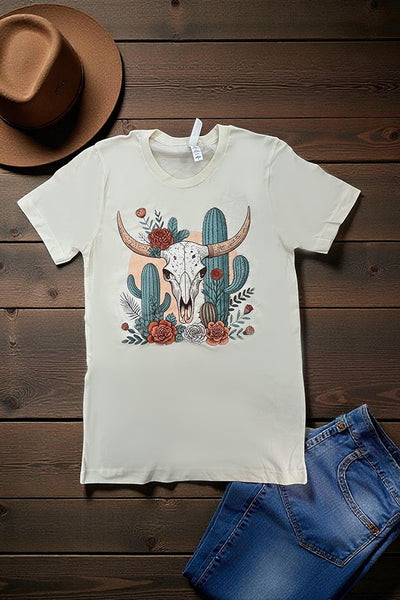 BC DTF CACTUS STEER- CREAM