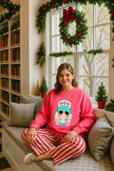 GILDAN SS DTF MAY CRACK - NEON PINK