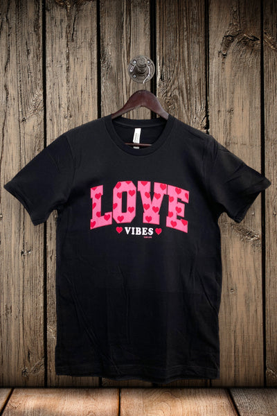 BC DTF LOVE VIBES  - BLACK