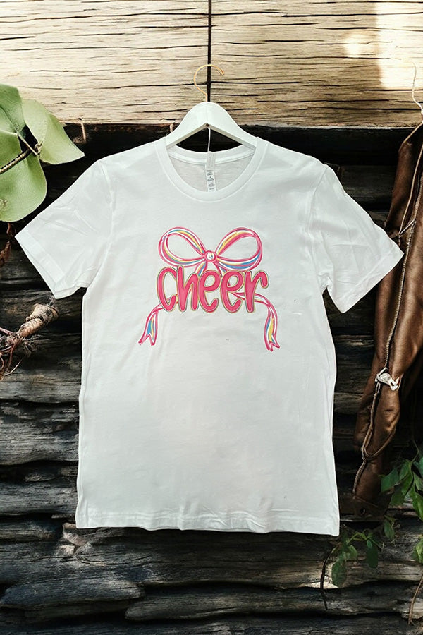 BC DTF CHEER BOW - CREAM