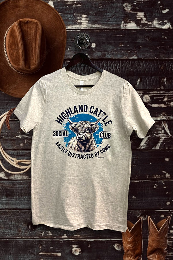 BC DTF HIGHLAND CATTLE - OATMEAL