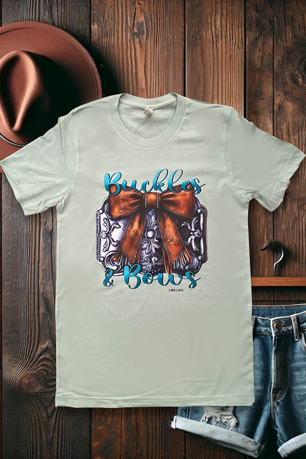 BC DTF BUCKLES AND BOWS - SAGE