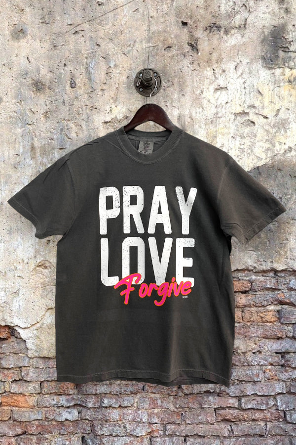 CC DTF PRAY LOVE FORGIVE  - PEPPER