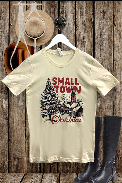 BC DTF SMALL TOWN CHRISTMAS - CREAM