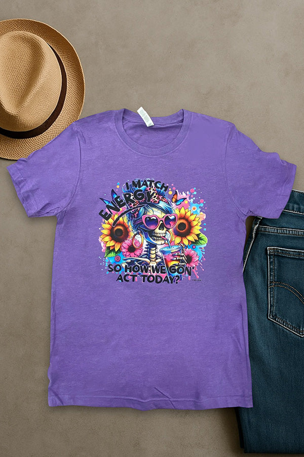 BC DTF I MATCH ENERGY - HEATHER PURPLE