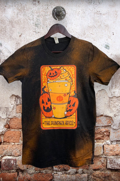 BC BL DTF THE PUMPKIN SPICE - BLEACHED BLACK