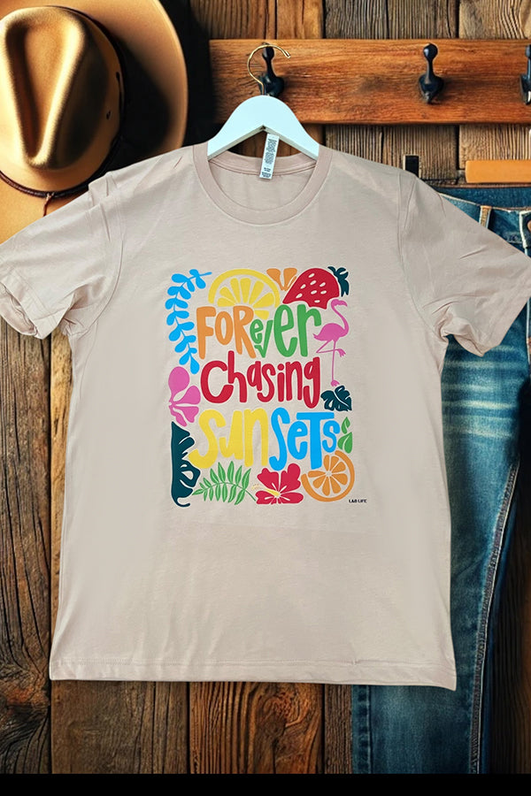 BC DTF FOREVER CHASING SUNSETS - PEACH