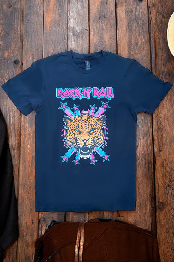 GILDAN DTF ROCK N ROLL - BLACK