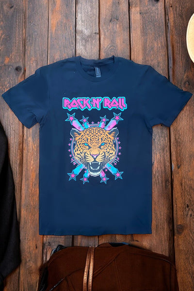 GILDAN DTF ROCK N ROLL - BLACK