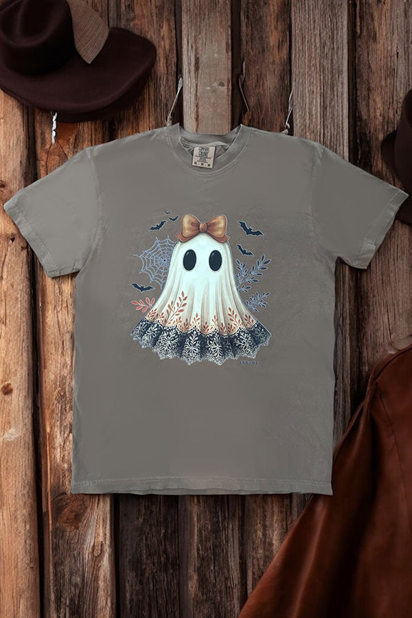 CC DTF BOW GHOST- ESPRESSO