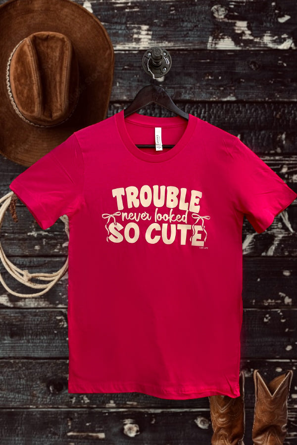 BC TROUBLE NEVER LOOKED SO CUTE - FUSHIA PINK