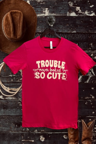 BC TROUBLE NEVER LOOKED SO CUTE - FUSHIA PINK