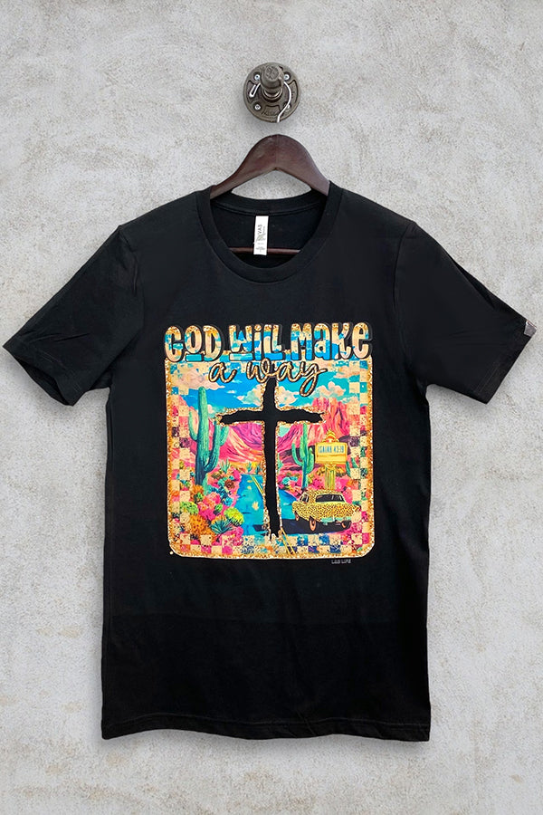 BC DTF GOD WILL MAKE A WAY - BLACK