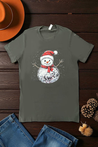 BC DTF DISCO SNOWMAN - ASHALT