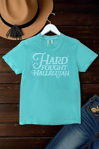 CC DTF HARD FOUGHT HALLELUJA - CHALKY MINT