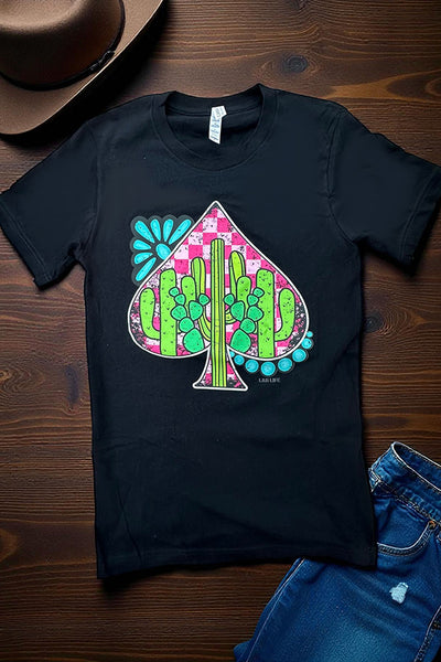 BC DTF CACTUS ACE - BLACK