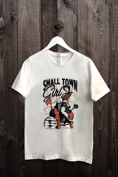 BC DTF SMALL TOWN GIRL - WHITE