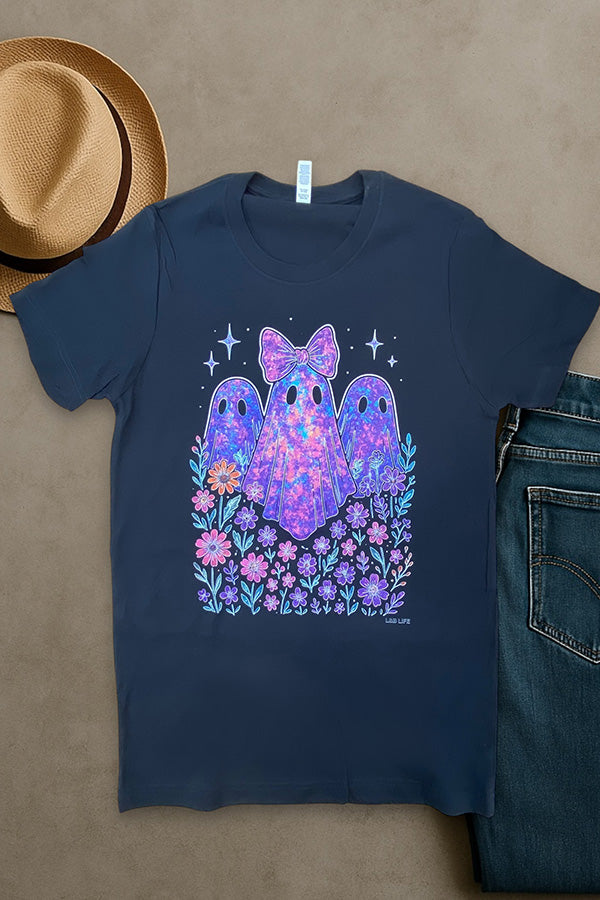 BC DTF NEON GLOW GHOST - BLACK