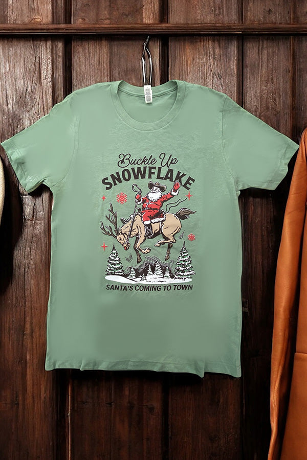 BC DTF BUCKLE UP - SAGE