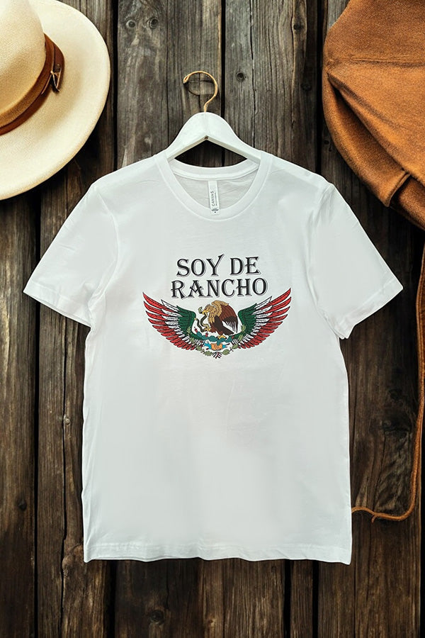 BC DTF SOY DE RANCHO - WHITE