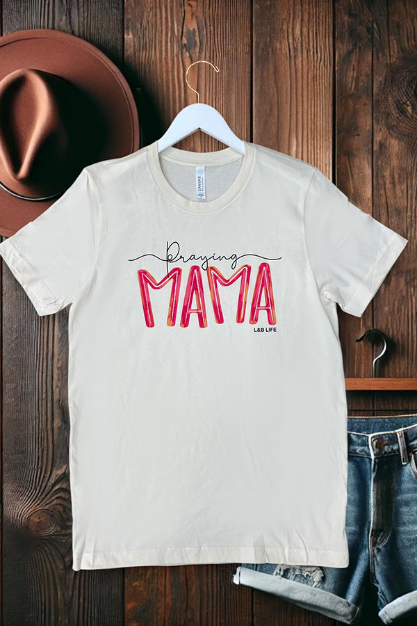 BC DTF PRAYING MAMA - CREAM