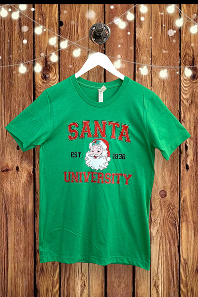 BC DTF UNIV SANTA - KELLY GREEN