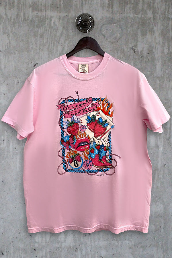 CC DTF BC LIFE IS A GAMBLE  - BLOSSOM