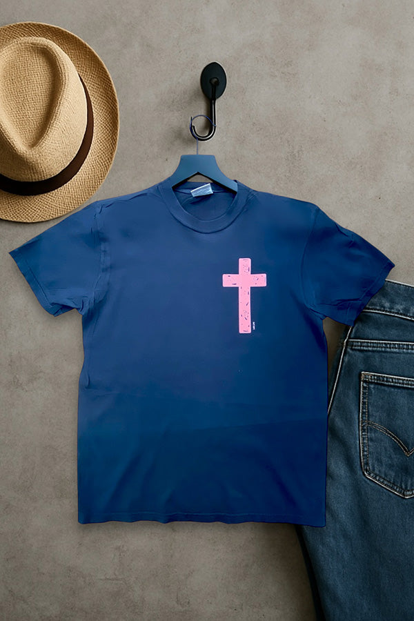 CC DTF PRAY CROSS - BLACK