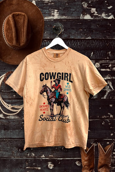 CC BLAST DTF COWGIRL SOCIAL CLUB - BLAST PEACH