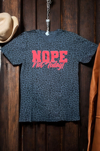 LAT LEO DTF NOPE - BLACK LEO