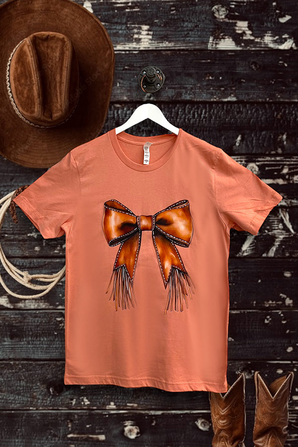 BC DTF FRINGE BOW - SUNSET