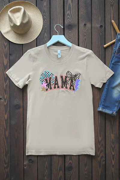 BC DTF MAMA CHECKER - TAN