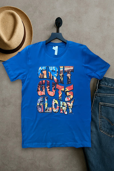 BC DTF GRIT GUTS GLORY - ROYAL BLUE