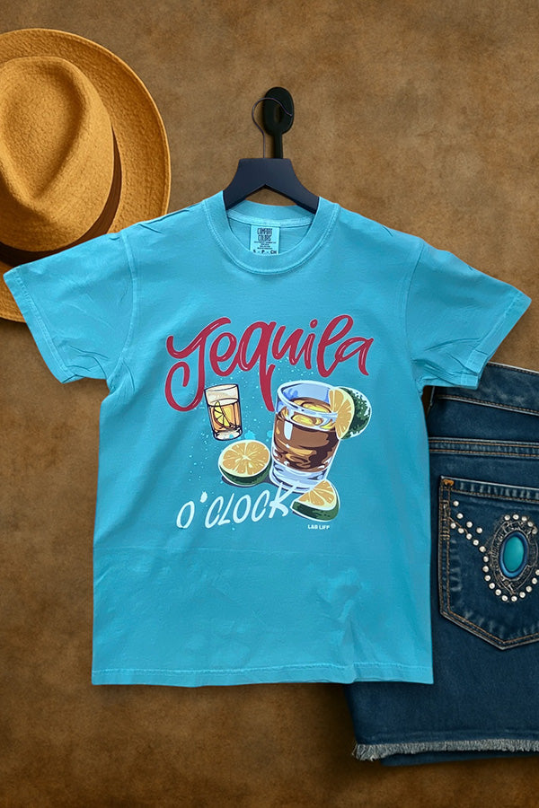 CC DTF TEQUILA O CLOCK - LAGOON BLUE