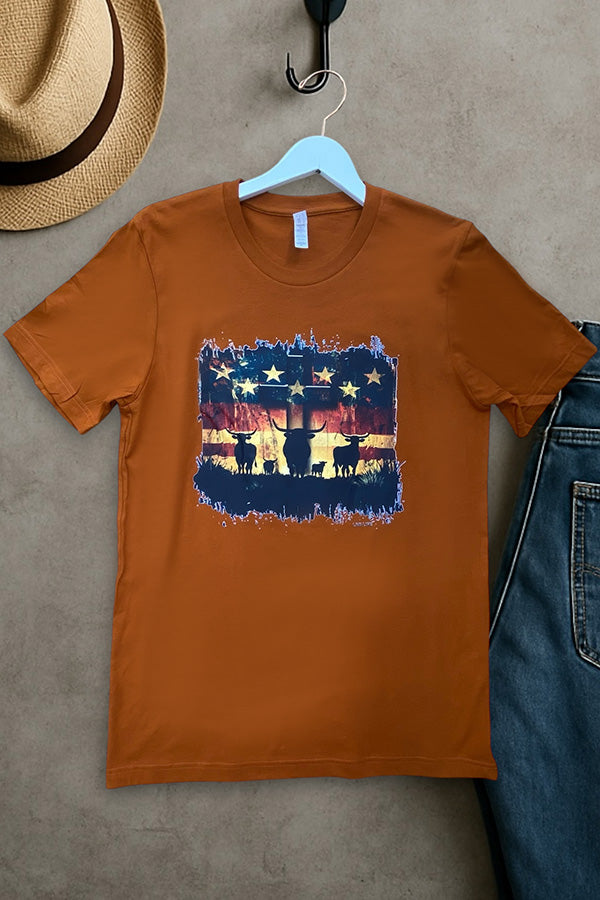 BC DTF FLAG BULLS - AUTUMN