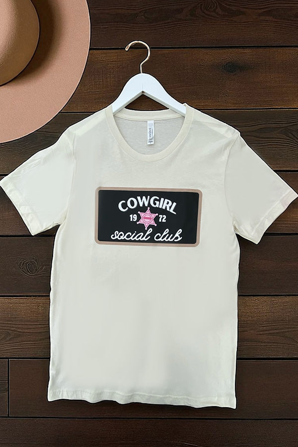 BC DTF CG SOCIAL CLUB - CREAM