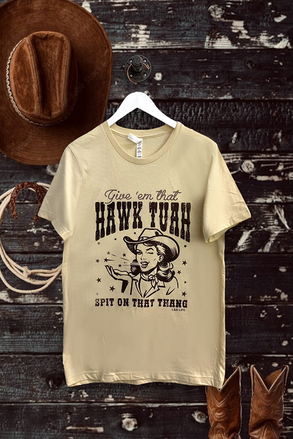 BC DTF HAWK TUAH - CREAM