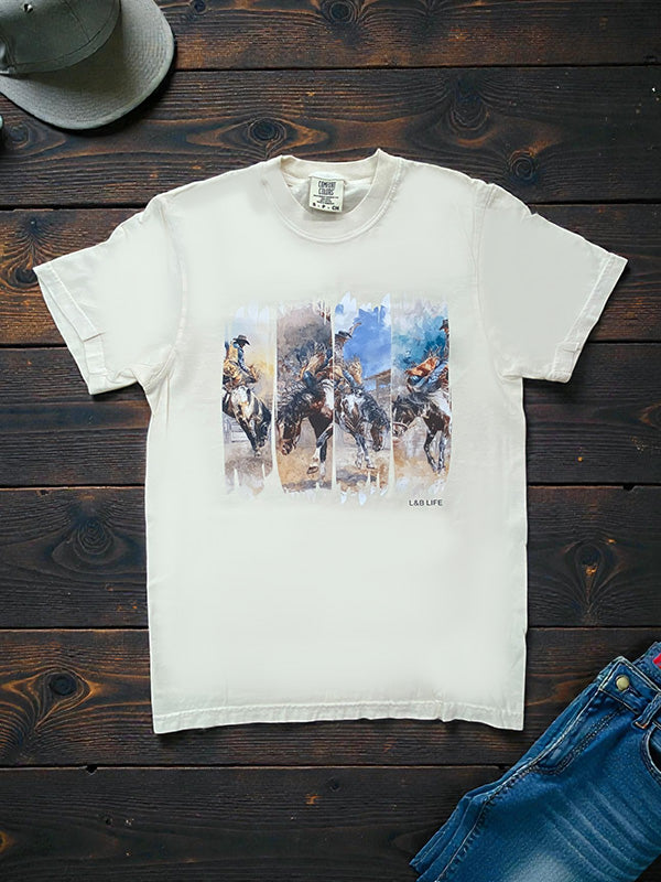 CC DTF RODEO COWBOY - IVORY